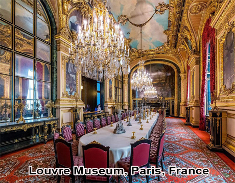 virtual tour to Louvre Museum